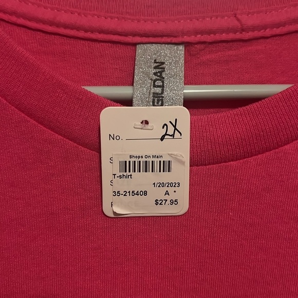 NWT 2X Vacay Vacation T shirt Gildan Pink 🏝️ Cotton Cute and Fun! - Picture 6 of 7